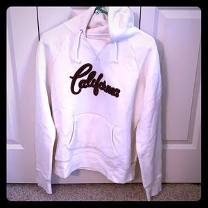 Cream Hollister Hoodie
